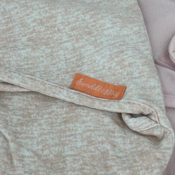 Swaddle Me Summer Sleep Sacks Lot 2 Cotton Pink Baby Size 0-4 Months - Picture 3 of 7